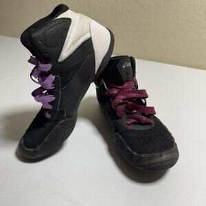 ASICS Matflex Wrestling Shoes Black White Men’s 5 / Women’s 6.5 Unisex